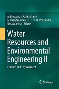 Water Resources and Environmental Engineering II : Climate and Environment