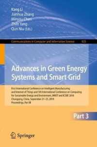 Advances in Green Energy Systems and Smart Grid : First International Conference on Intelligent Manufacturing and Internet of Things and 5th International Conference on Computing for Sustainable Energy and Environment, IMIOT and ICSEE 2018, Chongqing