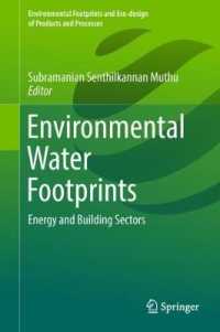 Environmental Water Footprints : Energy and Building Sectors (Environmental Footprints and Eco-design of Products and Processes)
