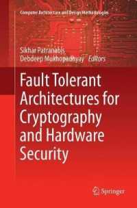Fault Tolerant Architectures for Cryptography and Hardware Security (Computer Architecture and Design Methodologies)