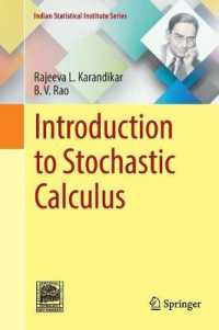 Introduction to Stochastic Calculus (Indian Statistical Institute Series)