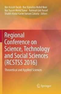 Regional Conference on Science, Technology and Social Sciences (RCSTSS 2016) : Theoretical and Applied Sciences