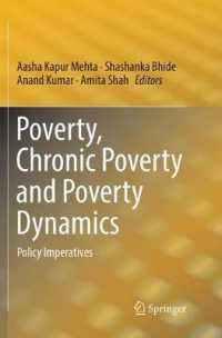 Poverty, Chronic Poverty and Poverty Dynamics : Policy Imperatives