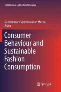 Consumer Behaviour and Sustainable Fashion Consumption (Textile Science and Clothing Technology)