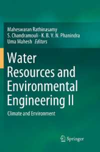 Water Resources and Environmental Engineering II : Climate and Environment