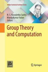Group Theory and Computation (Indian Statistical Institute Series)