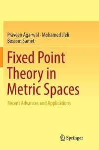 Fixed Point Theory in Metric Spaces : Recent Advances and Applications
