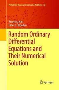 Random Ordinary Differential Equations and Their Numerical Solution (Probability Theory and Stochastic Modelling)