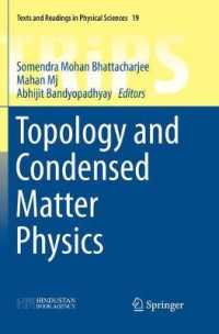 Topology and Condensed Matter Physics (Texts and Readings in Physical Sciences)