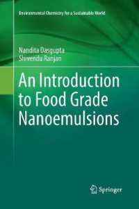 An Introduction to Food Grade Nanoemulsions (Environmental Chemistry for a Sustainable World)