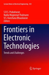 Frontiers in Electronic Technologies : Trends and Challenges (Lecture Notes in Electrical Engineering)