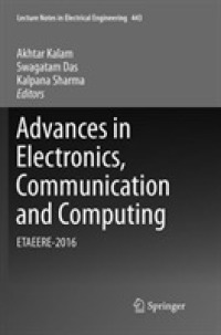 Advances in Electronics, Communication and Computing : ETAEERE-2016 (Lecture Notes in Electrical Engineering)