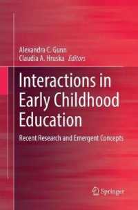 Interactions in Early Childhood Education : Recent Research and Emergent Concepts