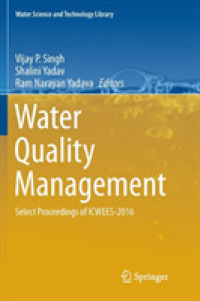 Water Quality Management : Select Proceedings of ICWEES-2016 (Water Science and Technology Library)