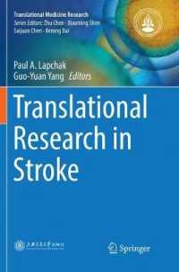 Translational Research in Stroke (Translational Medicine Research)