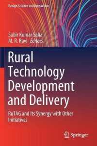 Rural Technology Development and Delivery : RuTAG and Its Synergy with Other Initiatives (Design Science and Innovation)