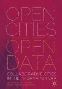 Open Cities | Open Data : Collaborative Cities in the Information Era