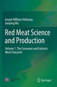Red Meat Science and Production : Volume 1. the Consumer and Extrinsic Meat Character