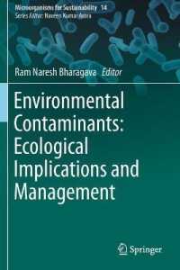 Environmental Contaminants: Ecological Implications and Management (Microorganisms for Sustainability)