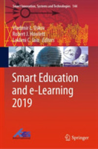 Smart Education and e-Learning 2019 (Smart Innovation, Systems and Technologies)