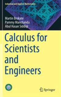 理工系のための微積分（テキスト）<br>Calculus for Scientists and Engineers (Industrial and Applied Mathematics)