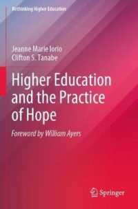 Higher Education and the Practice of Hope (Rethinking Higher Education)