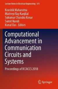 Computational Advancement in Communication Circuits and Systems : Proceedings of ICCACCS 2018 (Lecture Notes in Electrical Engineering)