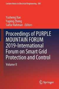 Proceedings of PURPLE MOUNTAIN FORUM 2019-International Forum on Smart Grid Protection and Control : Volume II (Lecture Notes in Electrical Engineering)