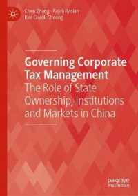 Governing Corporate Tax Management : The Role of State Ownership, Institutions and Markets in China