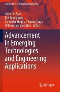Advancement in Emerging Technologies and Engineering Applications (Lecture Notes in Mechanical Engineering)