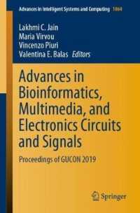 Advances in Bioinformatics, Multimedia, and Electronics Circuits and Signals : Proceedings of GUCON 2019 (Advances in Intelligent Systems and Computing)