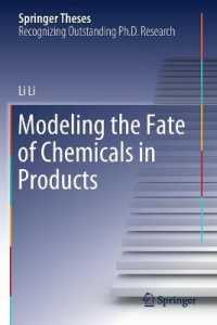 Modeling the Fate of Chemicals in Products (Springer Theses)