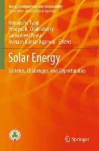 Solar Energy : Systems, Challenges, and Opportunities (Energy, Environment, and Sustainability)