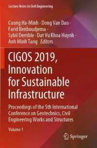 CIGOS 2019, Innovation for Sustainable Infrastructure : Proceedings of the 5th International Conference on Geotechnics, Civil Engineering Works and Structures (Lecture Notes in Civil Engineering)