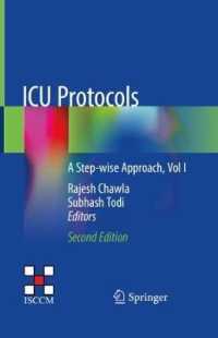 ICU Protocols : A Step-Wise Approach， Vol I