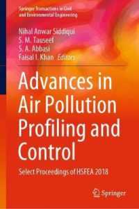 Advances in Air Pollution Profiling and Control : Select Proceedings of HSFEA 2018 (Springer Transactions in Civil and Environmental Engineering)