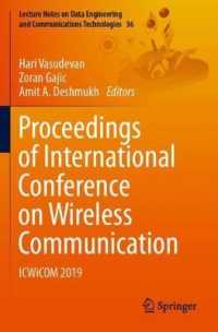 Proceedings of International Conference on Wireless Communication : ICWiCOM 2019 (Lecture Notes on Data Engineering and Communications Technologies)