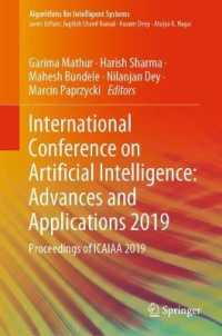International Conference on Artificial Intelligence: Advances and Applications 2019 : Proceedings of ICAIAA 2019 (Algorithms for Intelligent Systems)