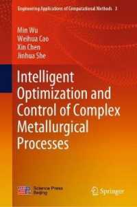 Intelligent Optimization and Control of Complex Metallurgical Processes (Engineering Applications of Computational Methods)