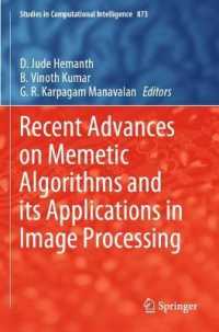 Recent Advances on Memetic Algorithms and its Applications in Image Processing (Studies in Computational Intelligence)