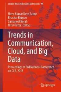 Trends in Communication, Cloud, and Big Data : Proceedings of 3rd National Conference on CCB, 2018 (Lecture Notes in Networks and Systems)