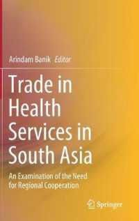 Trade in Health Services in South Asia : An Examination of the Need for Regional Cooperation