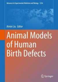 Animal Models of Human Birth Defects (Advances in Experimental Medicine and Biology)