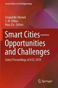Smart Cities—Opportunities and Challenges : Select Proceedings of ICSC 2019 (Lecture Notes in Civil Engineering)