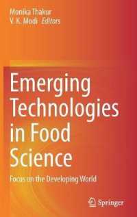 Emerging Technologies in Food Science : Focus on the Developing World