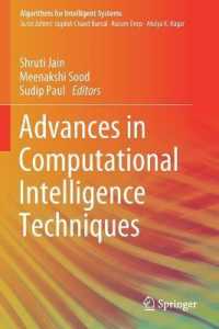 Advances in Computational Intelligence Techniques (Algorithms for Intelligent Systems)