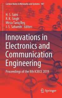 Innovations in Electronics and Communication Engineering : Proceedings of the 8th ICIECE 2019 (Lecture Notes in Networks and Systems)