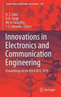 Innovations in Electronics and Communication Engineering : Proceedings of the 8th ICIECE 2019 (Lecture Notes in Networks and Systems)