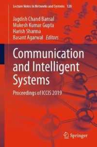 Communication and Intelligent Systems : Proceedings of ICCIS 2019 (Lecture Notes in Networks and Systems)