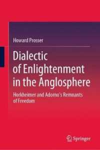 Dialectic of Enlightenment in the Anglosphere : Horkheimer and Adorno's Remnants of Freedom